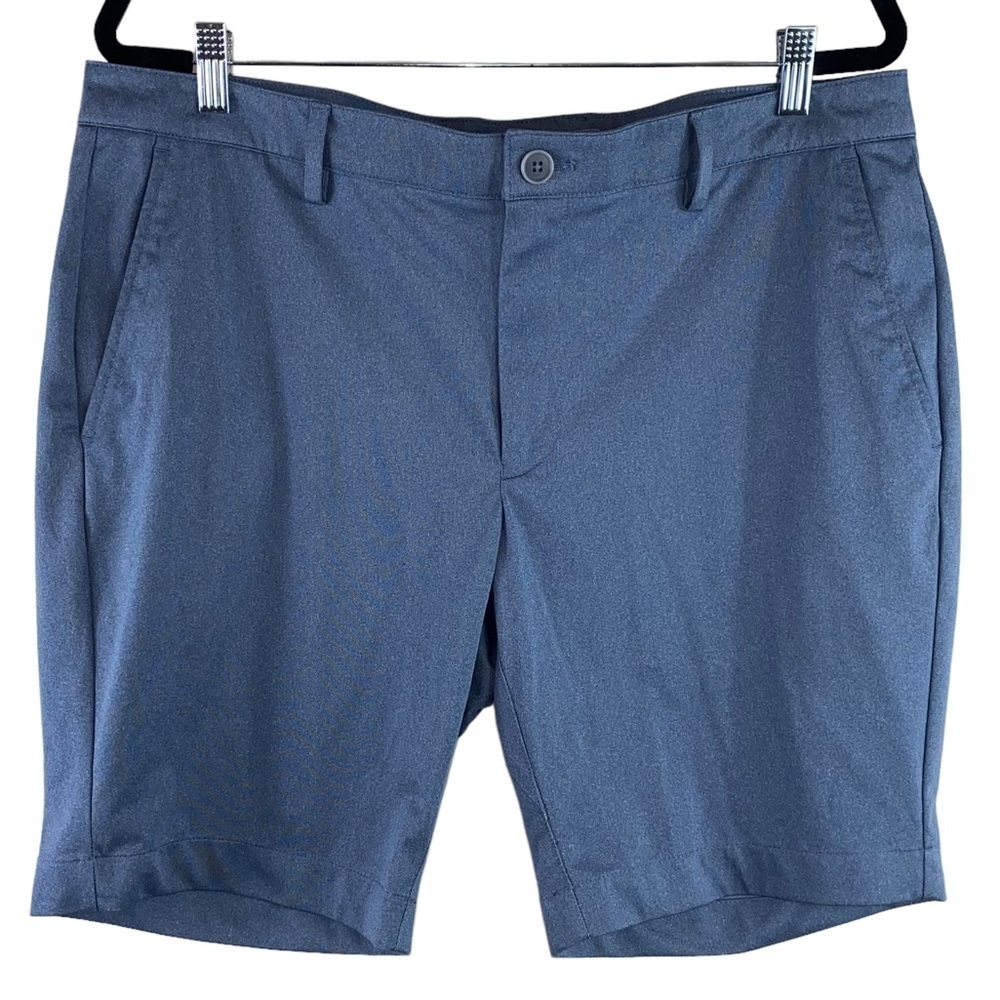Jos. A. Bank Men’s‎ 100% Polyester Traveler Blue-Gray Dress Shorts